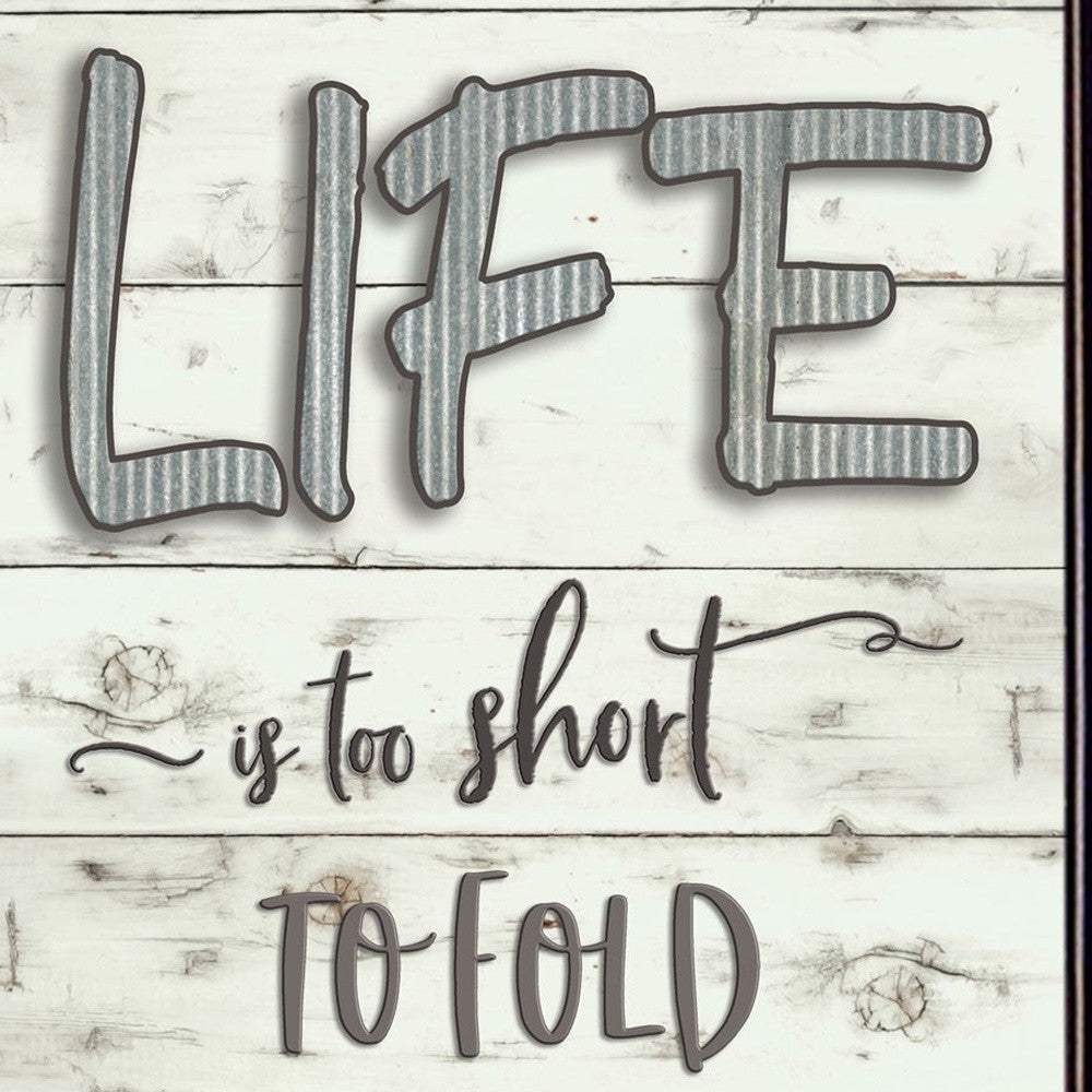 Set Of Two Loads of Fun 3 Black Framed Print Bathroom Wall Art - Homeroots - Flyclothing LLC