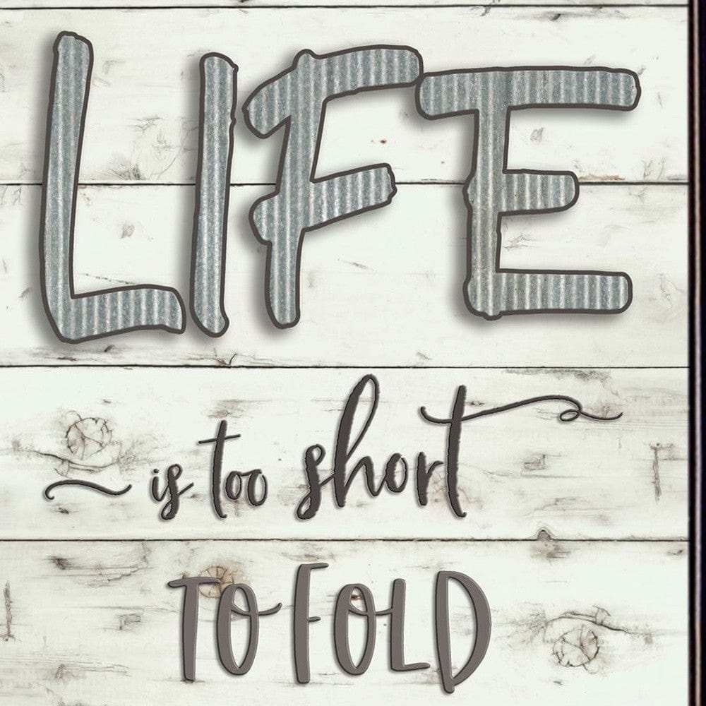 Set Of Two Loads of Fun 3 Black Framed Print Bathroom Wall Art - Homeroots - Flyclothing LLC