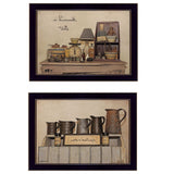 Set Of Two Homemade is Best 3 Black Framed Print Kitchen Wall Art - Homeroots - Flyclothing LLC