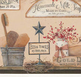 Set Of Two Wash Room White Framed Print Bathroom Wall Art - Homeroots