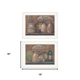Set Of Two Love Never Fails 1 White Framed Print Wall Art - Homeroots - Flyclothing LLC