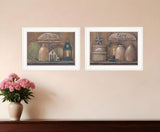 Set Of Two Love Never Fails 1 White Framed Print Wall Art - Homeroots - Flyclothing LLC