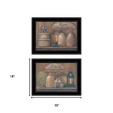 Set Of Two Love Never Fails 2 Black Framed Print Wall Art - Homeroots - Flyclothing LLC