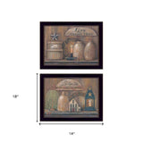 Set Of Two Love Never Fails 3 Black Framed Print Wall Art - Homeroots - Flyclothing LLC