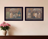 Set Of Two Love Never Fails 3 Black Framed Print Wall Art - Homeroots - Flyclothing LLC