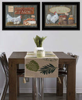 Set Of Two Home Grown 2 Black Framed Print Wall Art - Homeroots - Flyclothing LLC