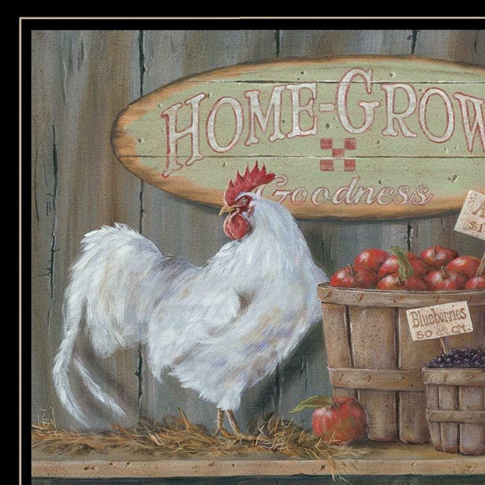 Set Of Two Home Grown 2 Black Framed Print Wall Art - Homeroots - Flyclothing LLC