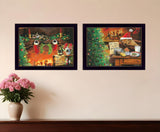 Set Of Two Ive Been A Good Boy 3 Black Framed Print Wall Art - Homeroots