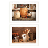 Set Of Two The Nail Keg White Framed Print Wall Art - Homeroots