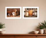 Set Of Two The Nail Keg White Framed Print Wall Art - Homeroots - Flyclothing LLC