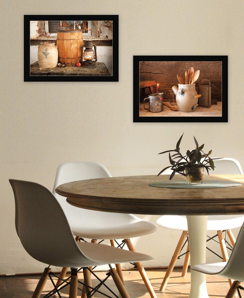 Set Of Two The Nail Keg 3 Black Framed Print Wall Art - Homeroots - Flyclothing LLC