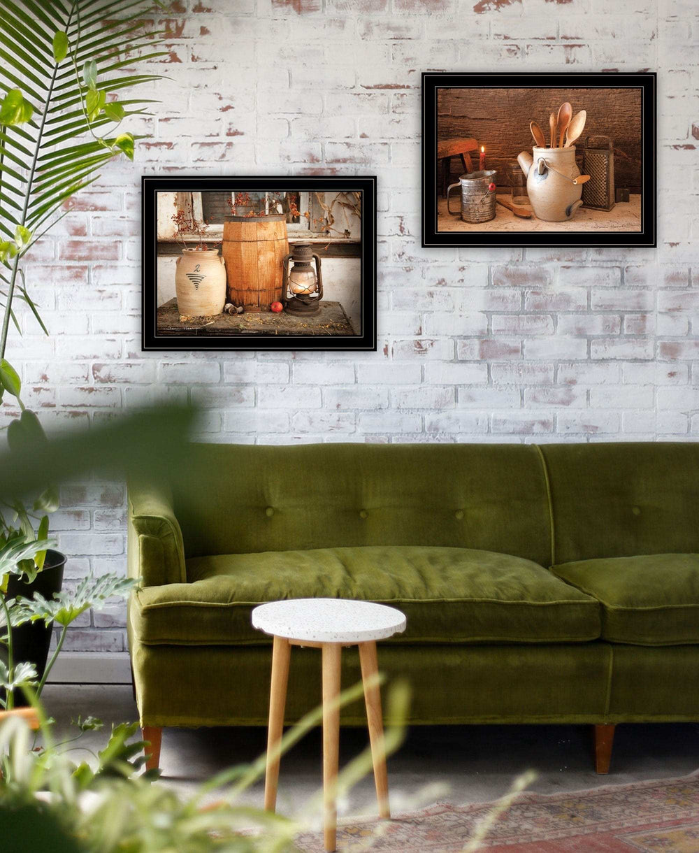 Set Of Two The Nail Keg 5 Black Framed Print Wall Art - Homeroots - Flyclothing LLC