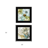 Set Of Two Sea Glass 2 Black Framed Print Wall Art - Homeroots - Flyclothing LLC