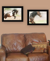 Set Of Two A Wild Kookie 2 Black Framed Print Wall Art - Homeroots - Flyclothing LLC