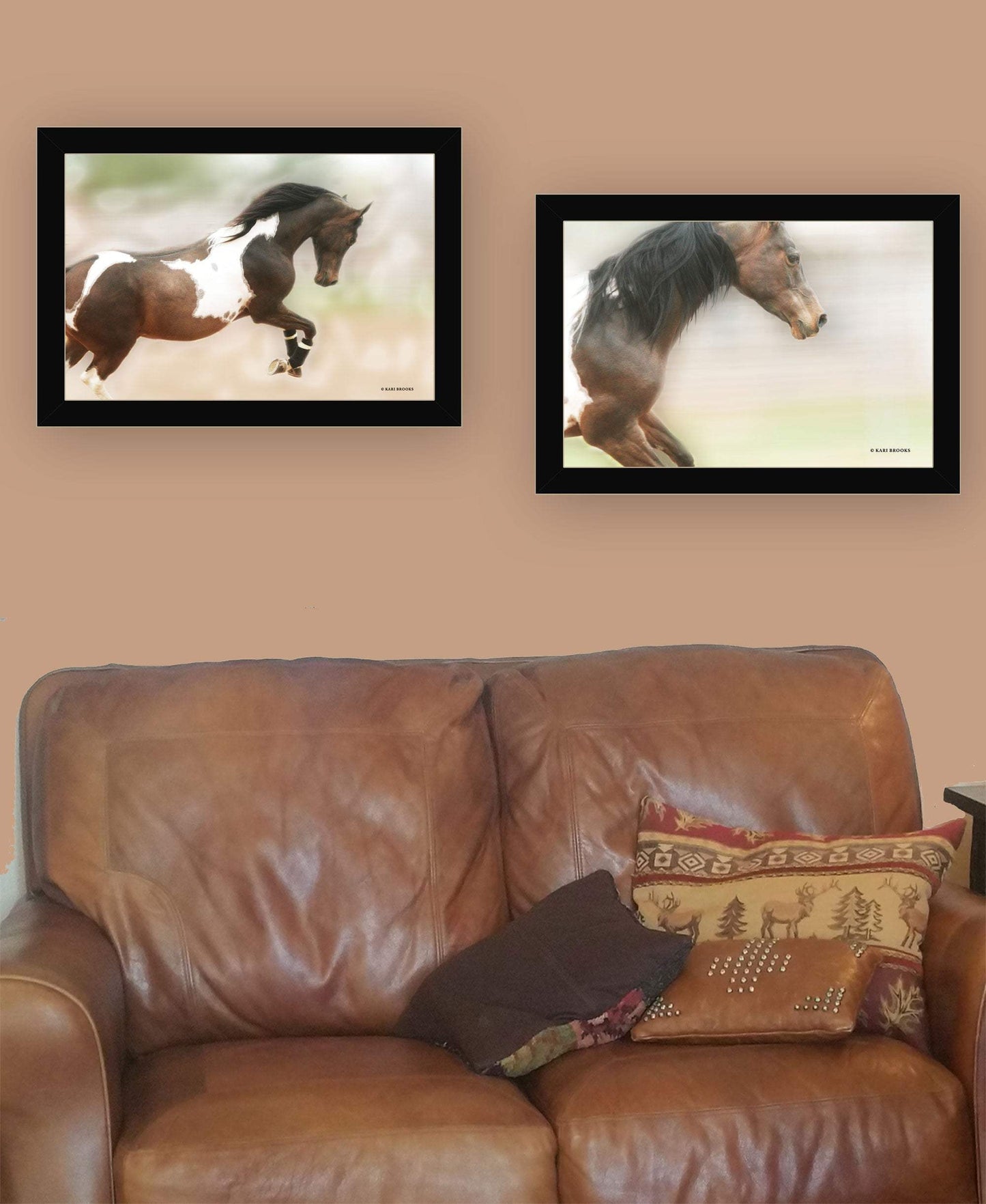 Set Of Two A Wild Kookie 3 Black Framed Print Wall Art - Homeroots - Flyclothing LLC