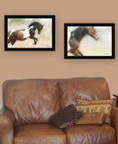 Set Of Two A Wild Kookie 3 Black Framed Print Wall Art - Homeroots