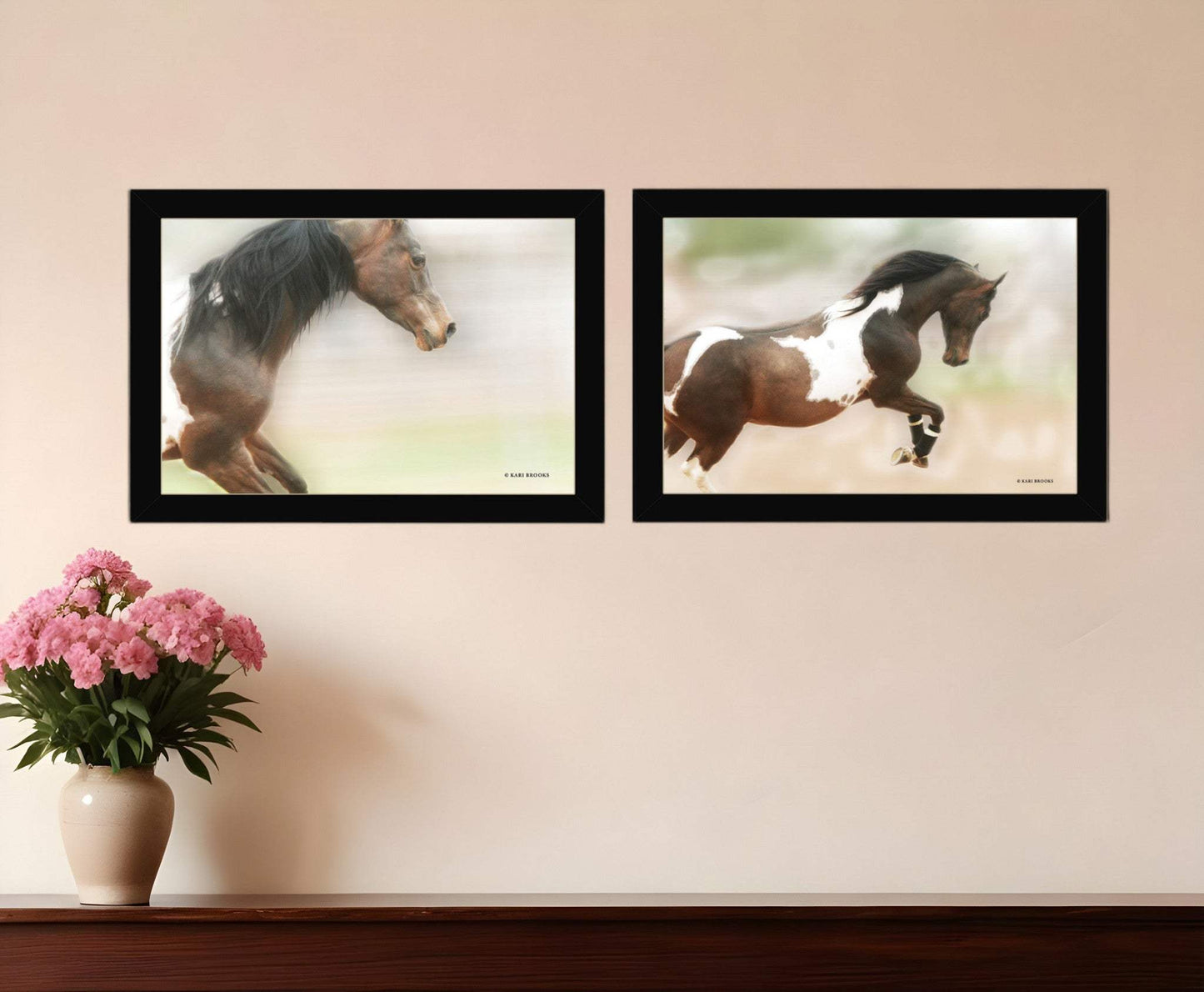 Set Of Two A Wild Kookie 3 Black Framed Print Wall Art - Homeroots - Flyclothing LLC