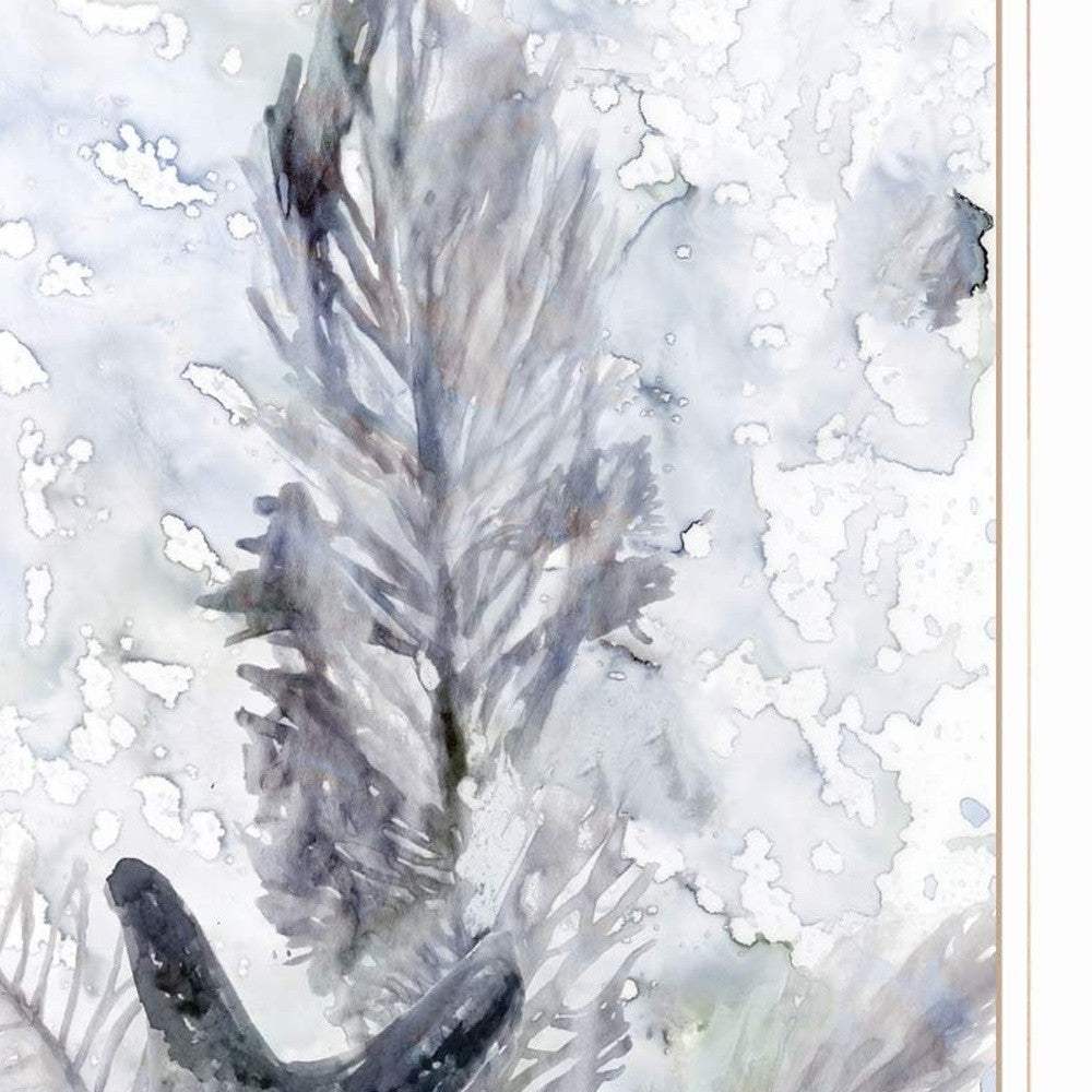 Set Of Two Ocean 1 White Framed Print Wall Art - Homeroots - Flyclothing LLC