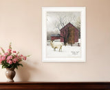 Winter Coat 1 White Framed Print Wall Art - Homeroots