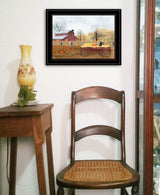 Autumn Blessings 2 Black Framed Print Wall Art - Homeroots - Flyclothing LLC