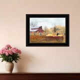 Autumn Blessings 2 Black Framed Print Wall Art - Homeroots - Flyclothing LLC