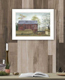 Flower Wagon 2 White Framed Print Wall Art - Homeroots - Flyclothing LLC