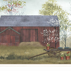 Flower Wagon 2 White Framed Print Wall Art - Homeroots