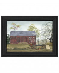 Flower Wagon 3 Black Framed Print Wall Art - Homeroots