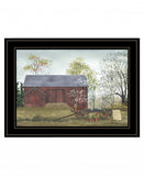 Flower Wagon 4 Black Framed Print Wall Art - Homeroots