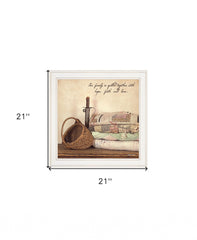Quilted Together 1 White Framed Print Wall Art - Homeroots