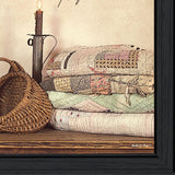 Quilted Together 2 Black Framed Print Wall Art - Homeroots