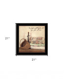 Quilted Together 3 Black Framed Print Wall Art - Homeroots