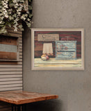 Clean Towels 4 Brown Framed Print Bathroom Wall Art - Homeroots - Flyclothing LLC