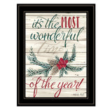The Most Wonderful Time 2 Black Framed Print Wall Art - Homeroots