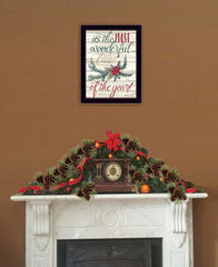 The Most Wonderful Time 3 Black Framed Print Wall Art - Homeroots
