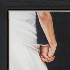 I DO 5 Black Framed Print Wall Art - Homeroots