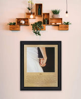 I DO 7 Black Framed Print Wall Art - Homeroots - Flyclothing LLC