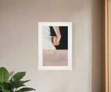 I DO 1 White Framed Print Wall Art - Homeroots
