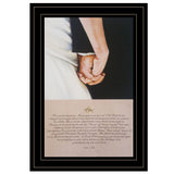 I DO 3 Black Framed Print Wall Art - Homeroots