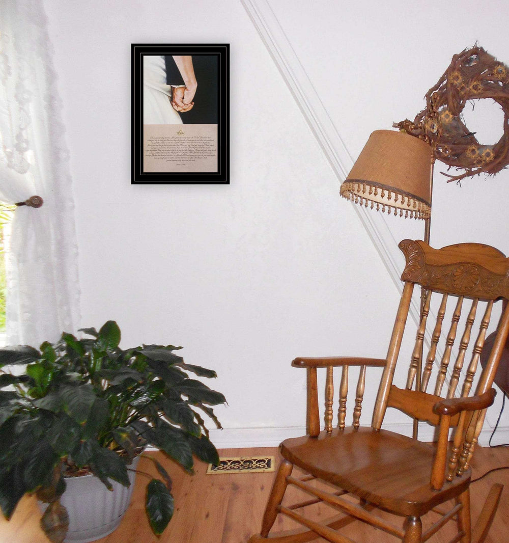 I DO 3 Black Framed Print Wall Art - Homeroots - Flyclothing LLC