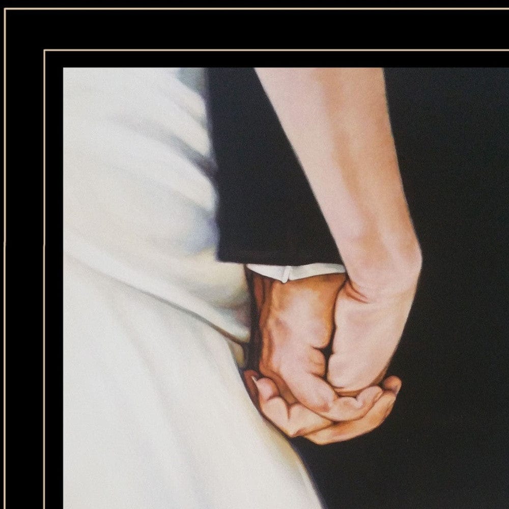 I DO 3 Black Framed Print Wall Art - Homeroots