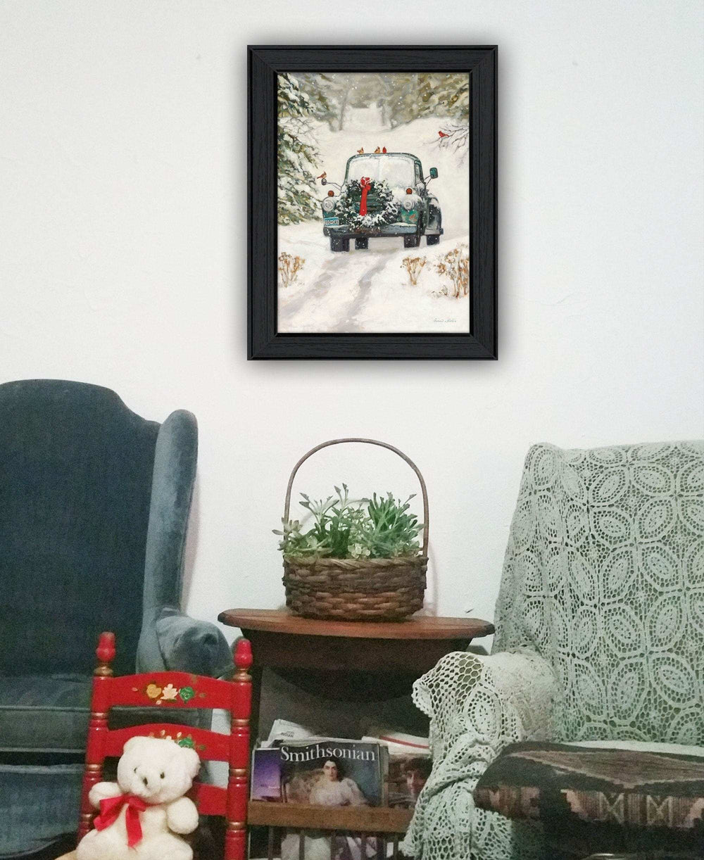 Winter Park 1 Black Framed Print Kitchen Wall Art - Homeroots - Flyclothing LLC