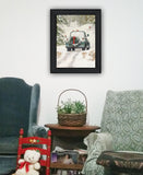 Winter Park 1 Black Framed Print Kitchen Wall Art - Homeroots