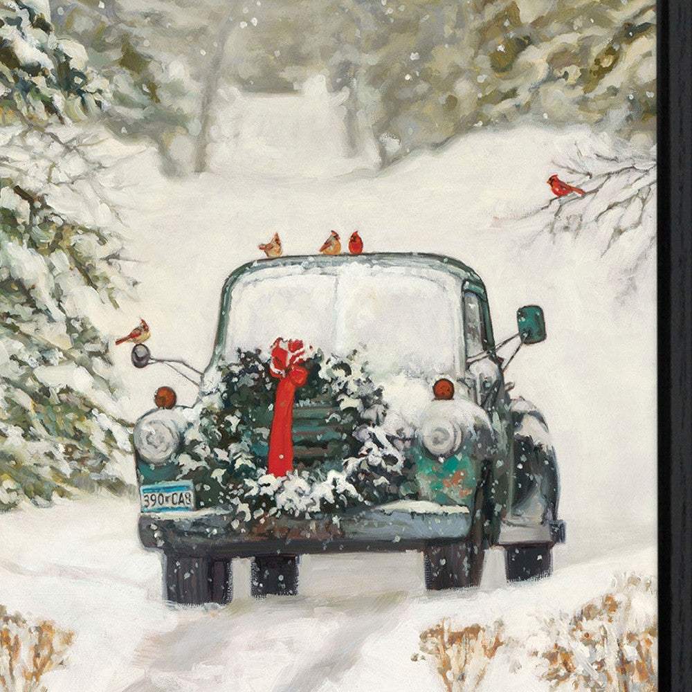 Winter Park 1 Black Framed Print Kitchen Wall Art - Homeroots - Flyclothing LLC