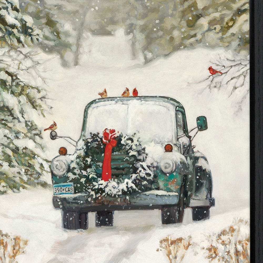 Winter Park 1 Black Framed Print Kitchen Wall Art - Homeroots - Flyclothing LLC