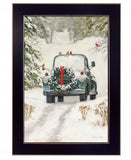Winter Park 2 Black Framed Print Kitchen Wall Art - Homeroots