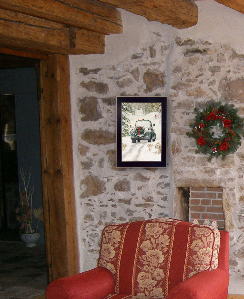 Winter Park 2 Black Framed Print Kitchen Wall Art - Homeroots - Flyclothing LLC