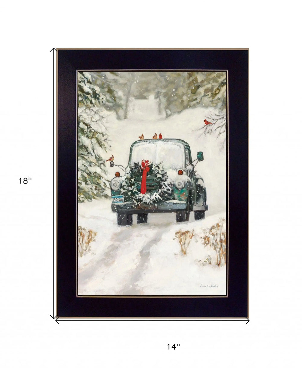 Winter Park 2 Black Framed Print Kitchen Wall Art - Homeroots - Flyclothing LLC