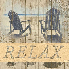 RELAX 1 White Framed Print Wall Art - Homeroots