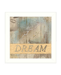 DREAM 1 White Framed Print Wall Art - Homeroots